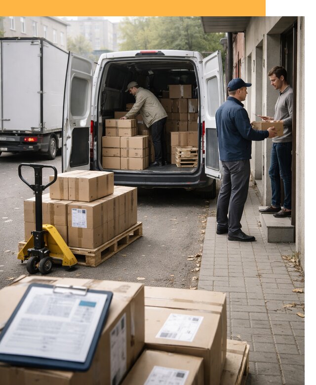 Доставка грузов от двери до двери с таможней от 46377 руб.