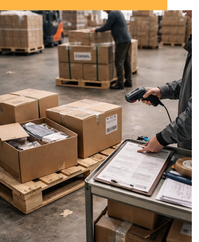 Сборные грузы из Китая: доставка, склад и таможня от 18551