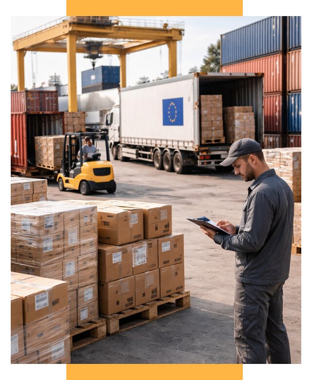 Доставка грузов из Европы от 12367 р., логистика СетСервис-Клб