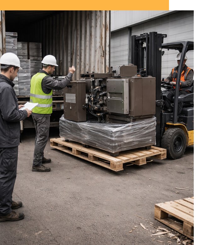 Доставка промышленного оборудования из Европы от 46377