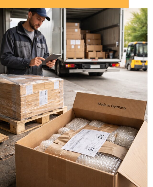 Доставка грузов из Германии от 46377 руб с таможенным оформлением