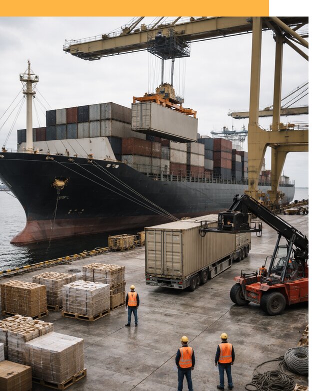 Морские перевозки из Индии: доставка FCL/LCL, таможня от 123672