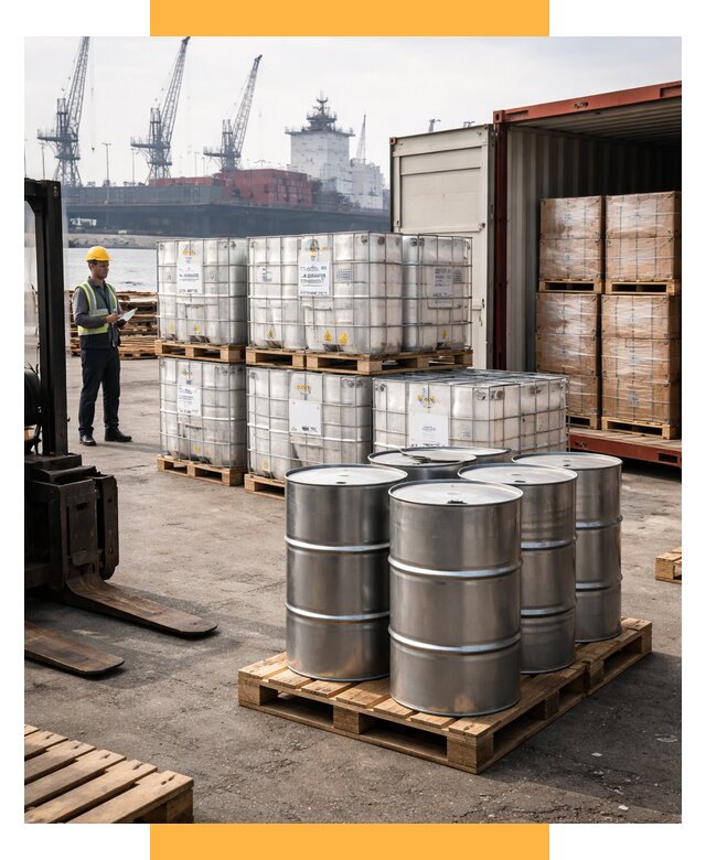 Доставка химического сырья из Индии от 257650 р. | СетСервис-Клб