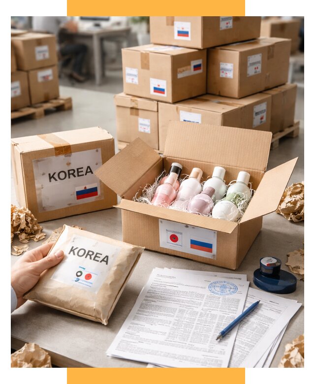 Доставка косметики из Кореи от 8760 р. под ключ | СетСервис-Клб