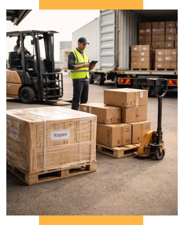 Доставка грузов в Корею из России от 36071 р. | СетСервис-Клб