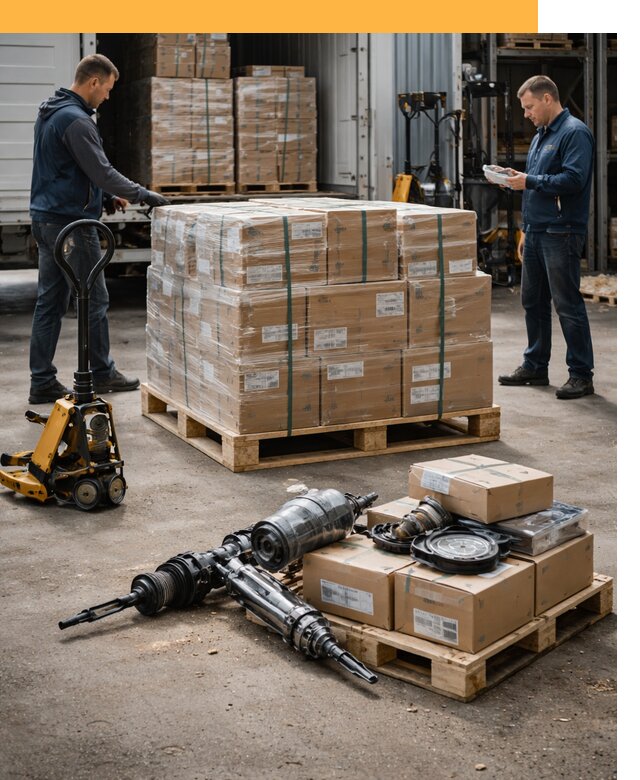 Международная перевозка автозапчастей по миру от 4638 руб