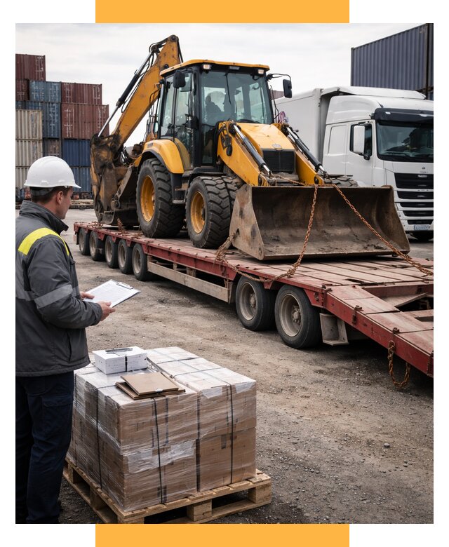 Международная перевозка спецтехники от 46377 р., СетСервис-Клб