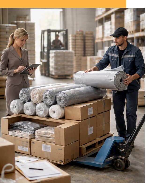 Перевозка текстиля по миру от 15459 руб. с таможней и страхованием