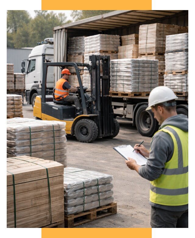 Перевозка строительных материалов от 5668 р. | СетСервис-Клб