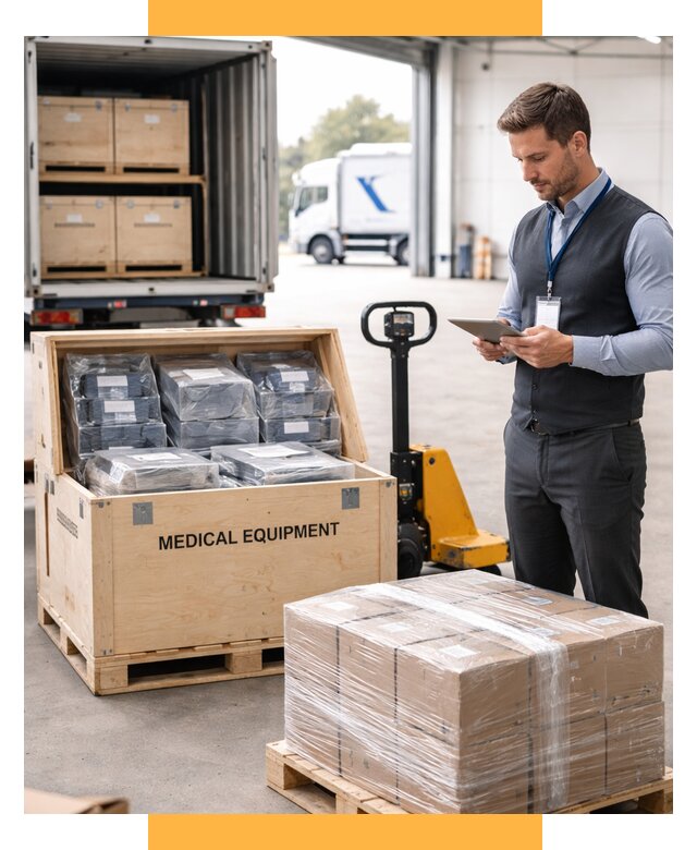 Перевозка медицинского оборудования от 15459 р. в СетСервис-Клб