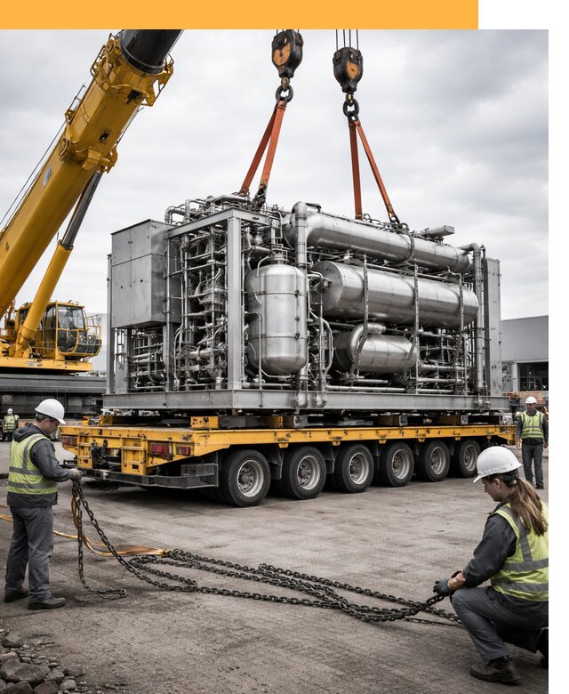 Перевозка тяжеловесных грузов по миру от 154590 руб