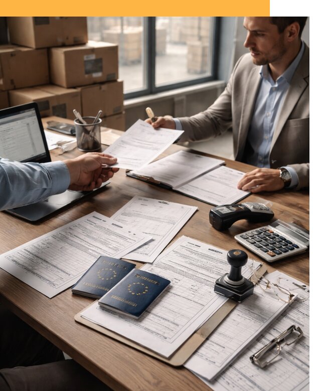 Таможенное оформление грузов из Европы от 8760 руб