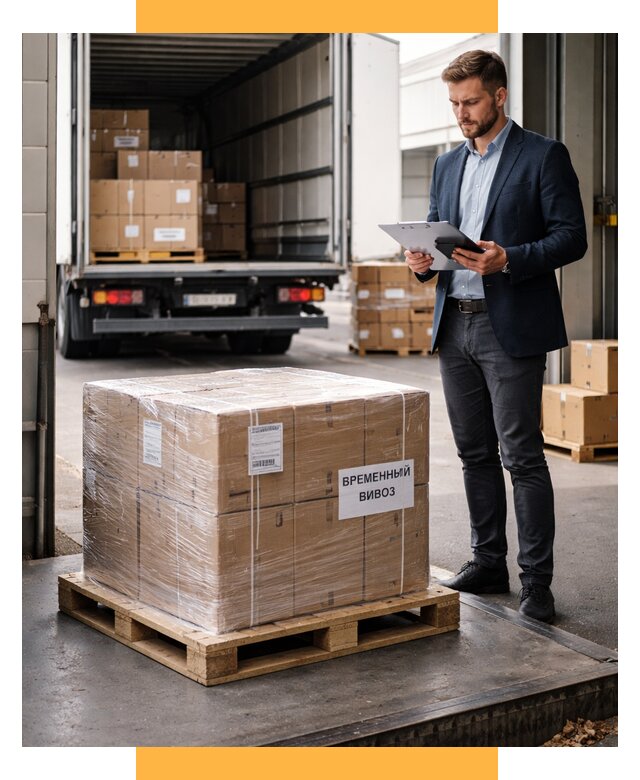 Временный вывоз товаров под ключ от 8245 р. | СетСервис-Клб