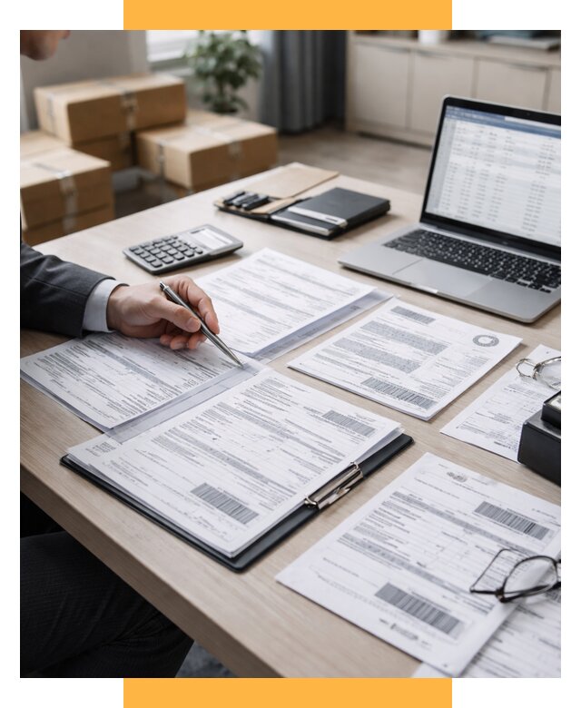 Анализ документов для таможни от 4638 р. - СетСервис-Клб