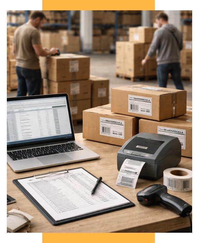 Маркировка импортных товаров от 4638 р. под ключ, СетСервис-Клб