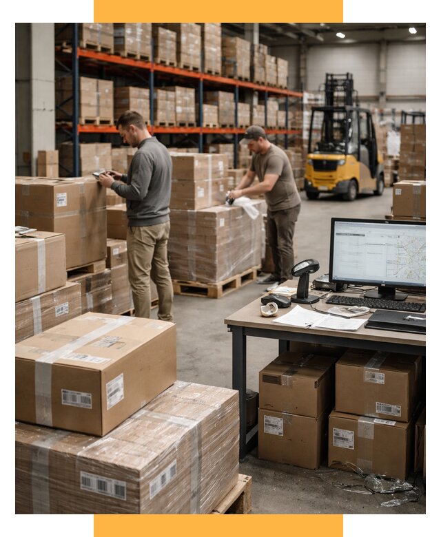 Склад консолидации в Европе от 6699 р., услуги СетСервис-Клб